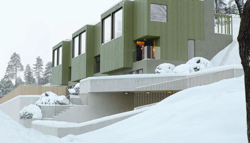 GIR UTBYGGER SKYLDEN: Entreprenørselskapet ØE Bolig gikk konkurs etter at samarbeidet med utbygger Opphus skar seg under dette prosjektet i Holmenkollen. Oslo tingrett mener Opphus må bære mye av ansvaret for at ØE Bolig havnet i problemer.