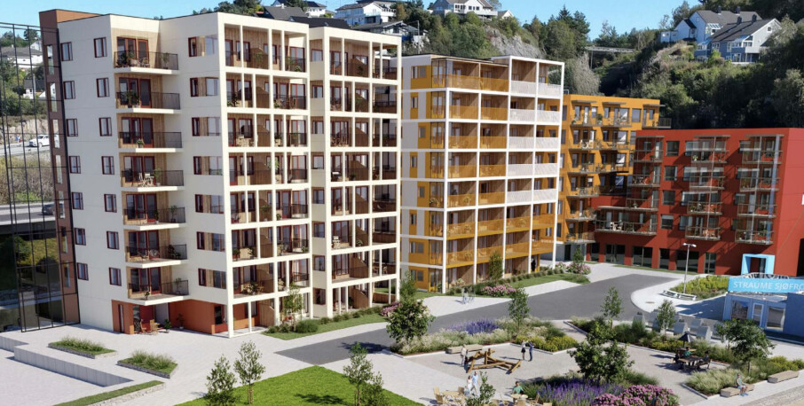 Nå kommer nytt boligprosjekt på Straume Sjøfront