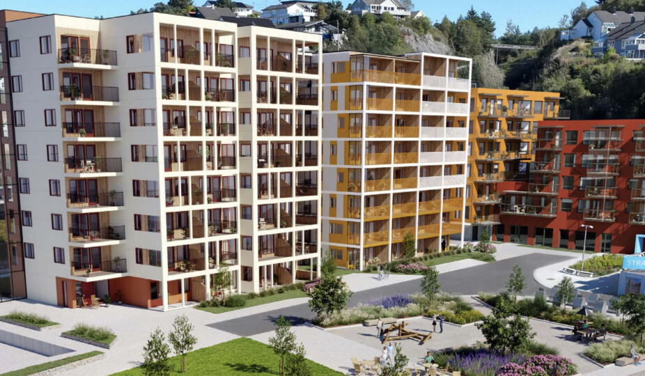 Nå kommer nytt boligprosjekt på Straume Sjøfront