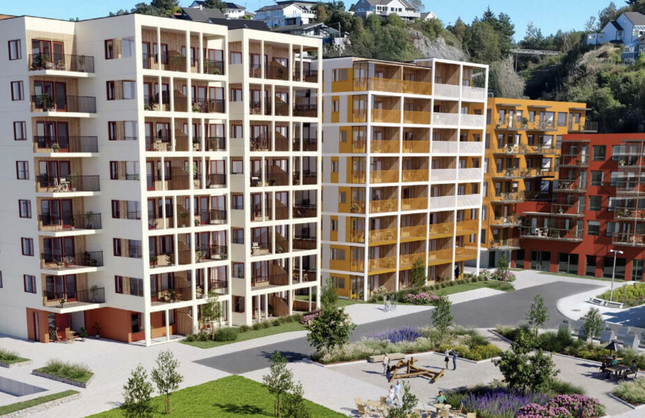 Nå kommer nytt boligprosjekt på Straume Sjøfront