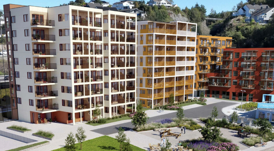 Nå kommer nytt boligprosjekt på Straume Sjøfront