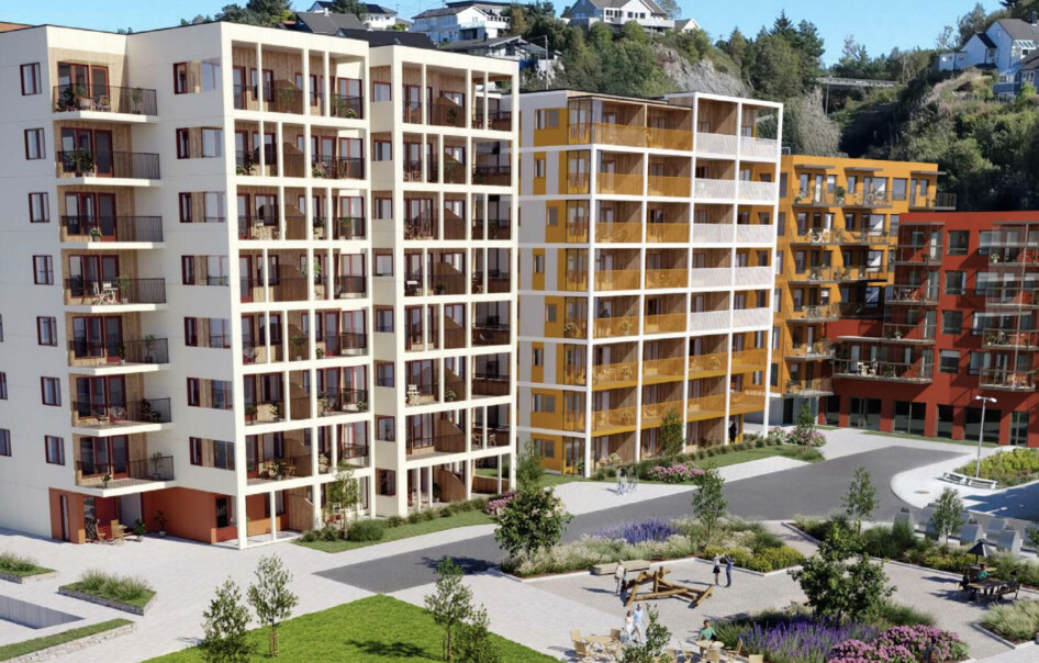 Nå kommer nytt boligprosjekt på Straume Sjøfront
