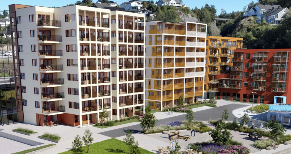 Nå kommer nytt boligprosjekt på Straume Sjøfront