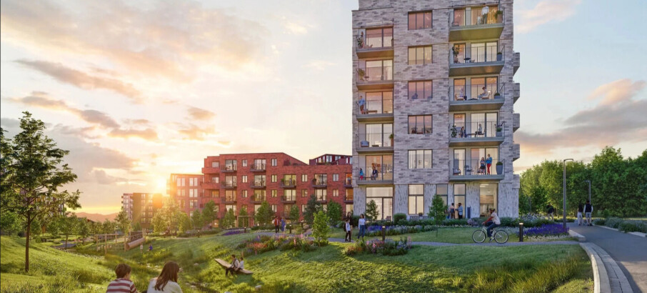 Dette er starten på 2.500 boliger i Trondheim