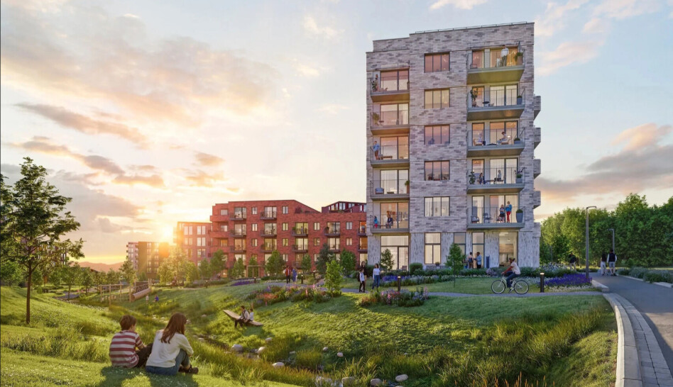 Dette er starten på 2.500 boliger i Trondheim