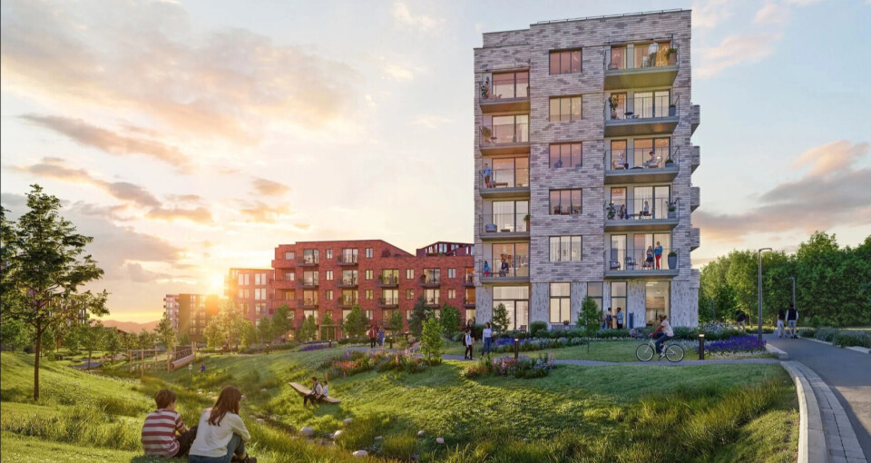 Dette er starten på 2.500 boliger i Trondheim