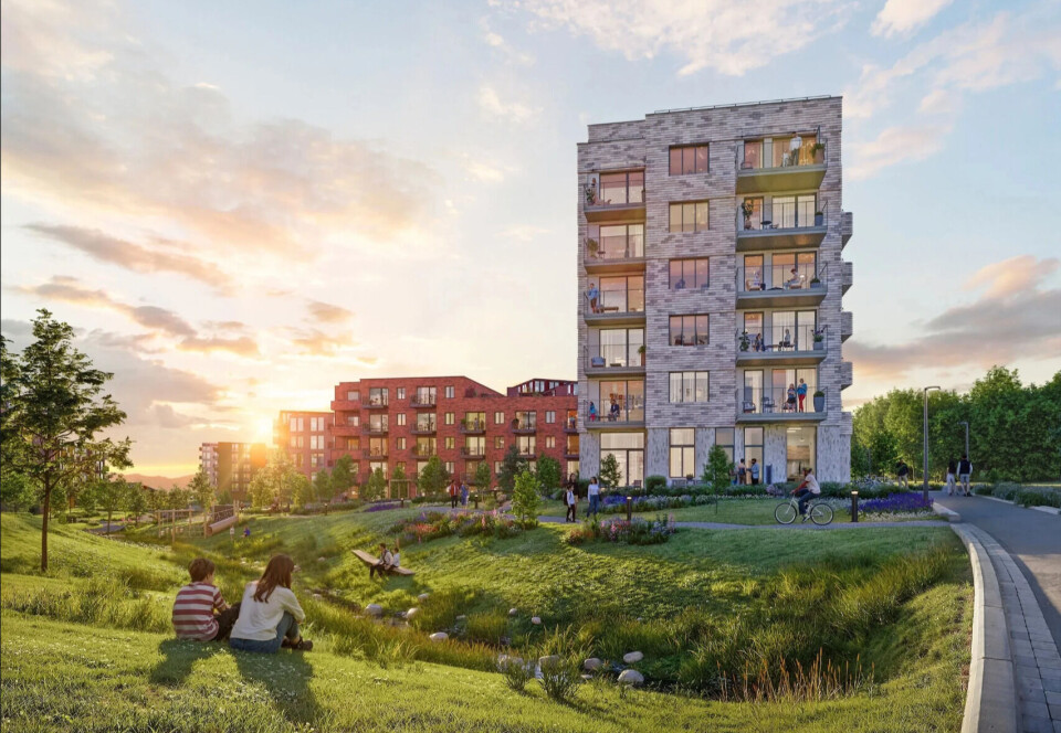 Dette er starten på 2.500 boliger i Trondheim