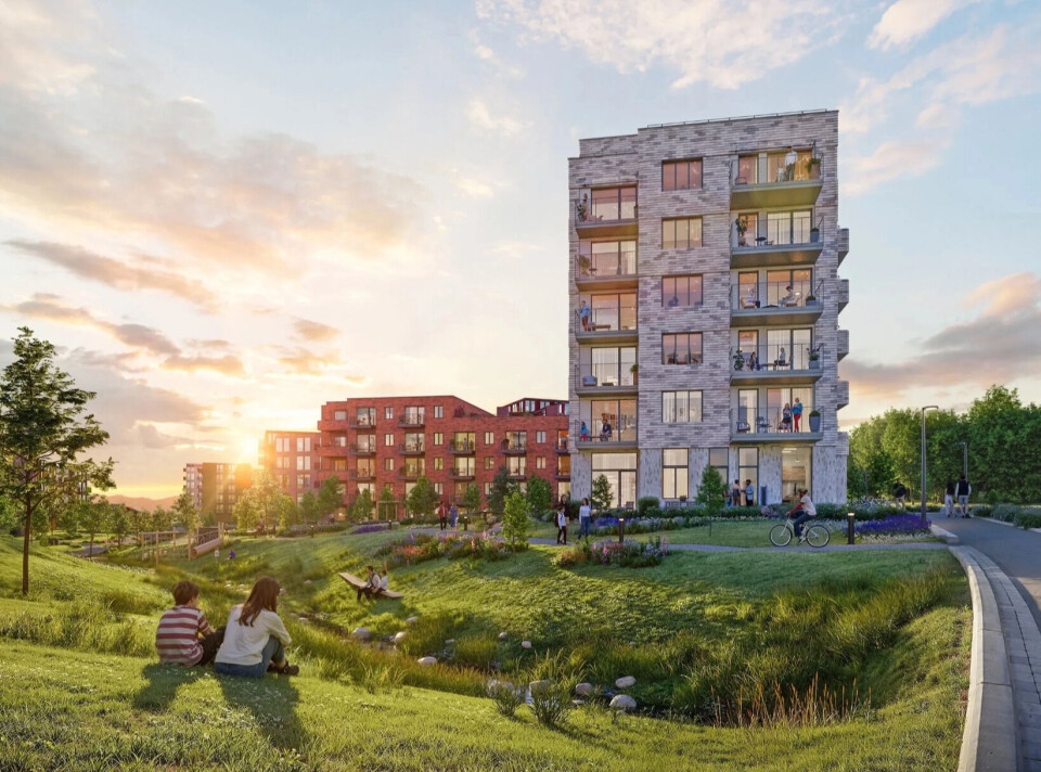 Dette er starten på 2.500 boliger i Trondheim