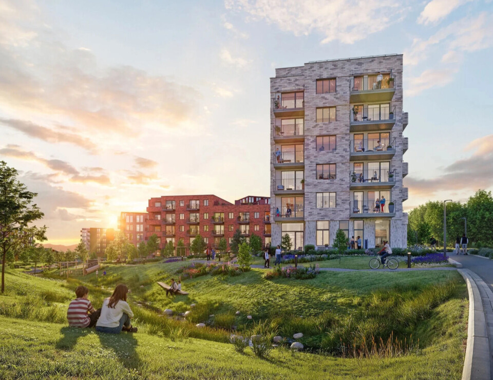 Dette er starten på 2.500 boliger i Trondheim