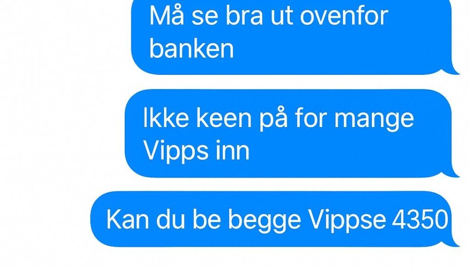UNDER TILTALE: Den nå avskiltede megleren tok rundt 5000 kroner for e-takster med kunstig høy verdi. Pengene fikk han inn på Vipps.