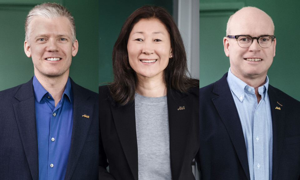 Pilene peker oppover for AKA