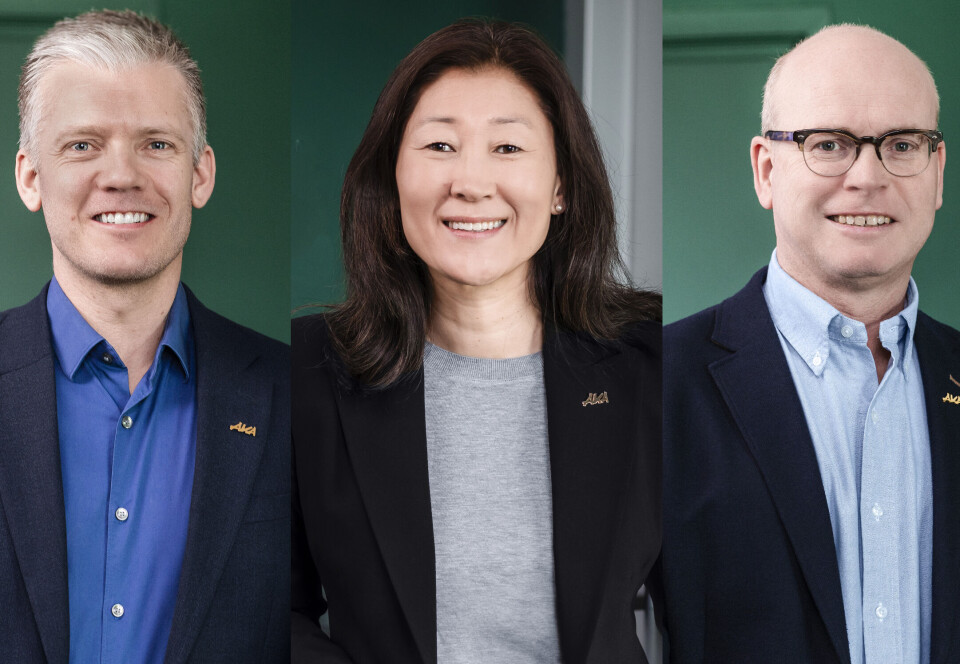 Pilene peker oppover for AKA