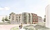 Trondheim. Bratsbergvegen 30. Skisse: Coera