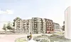 Trondheim. Bratsbergvegen 30. Skisse: Coera