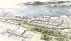 Bodø lufthavn. Skisse: Nye Bodø Eiendom