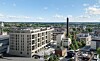Bytorget i Askim. Ill.: EVE Images