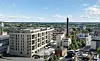 Bytorget i Askim. Ill.: EVE Images