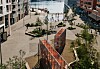Bjørvika. Aud Blegen Svindlands plass. Foto: Bjørvika Utvikling/Erik Krafft
