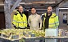 Prosjektsjef Bjørnar Tomassen, Stig Erik Skaar i Gjelsten Bolig, Anders Tønder Henriksen. Foto: Backe