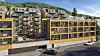 Ålesund. Fagervikplassen. Skisse: Borgundveien