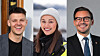 Emil Thowsen Harloff, Silje Skjelsvik, Chris Jørgen Knudsen Rødland