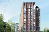 Nordre Follo. Ski stasjonsby. Scandic hotell. Skisse: BNE